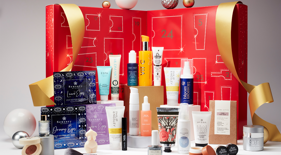 Unveiling the OK! Beauty Box debut Advent Calendar with 27 beauty products worth £665!
