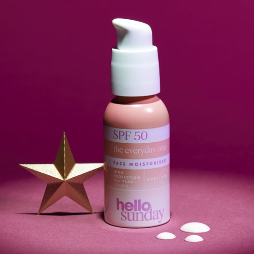 Hello Sunday The Everyday One Face Moisturiser SPF 50 with Hyaluronic Acid