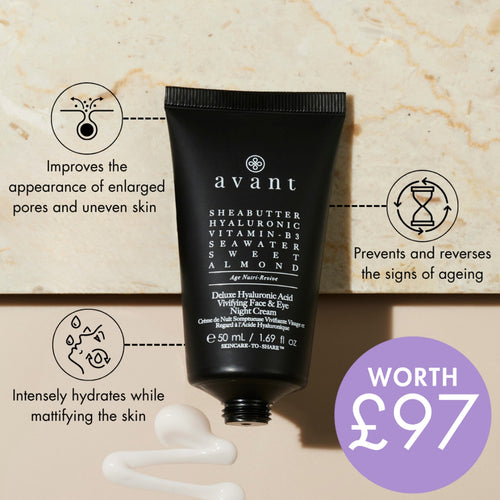 Avant Deluxe Hyaluronic Acid Vivifying Face and Eye Night Cream