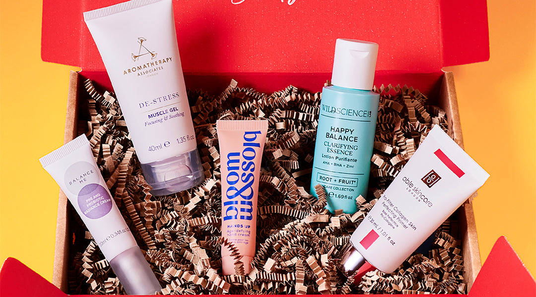Unwrapping your new OK! Beauty Box, The Happiness Edit, worth over £120