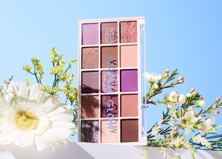 1 Palette, Endless Eye Looks: 2 Eye Looks with the MUA Virtual Glow Palette.