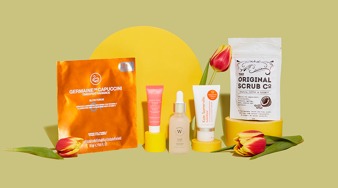 Here’s a sneak peek at your next OK! Beauty Box that will get you glowing from top to toe this spring | Blog | Ok! Beauty Box