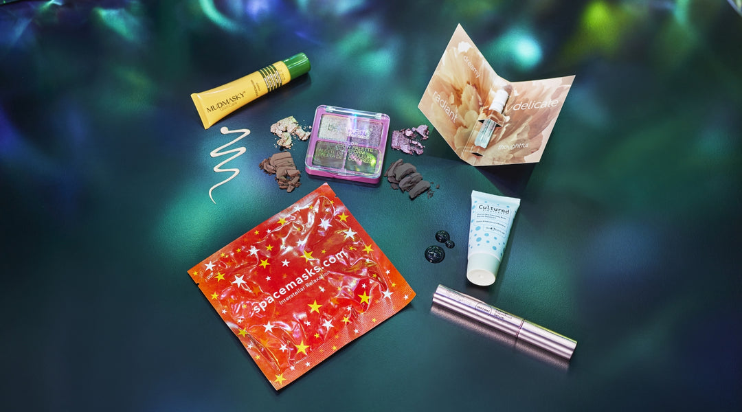 A first look at your next OK! Beauty Box – a dazzling Party Pieces Edit worth over £110!