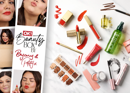 Make-up experts and sisters Bryony Blake and Poppy Wellard team up to curate a limited edition OK! Beauty Box worth over £239