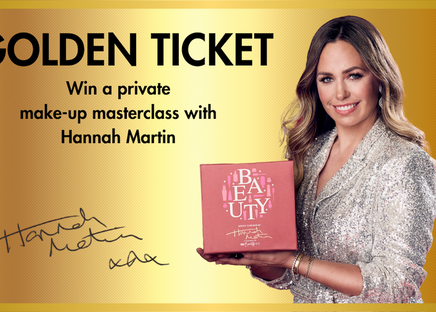 Unlock glamour with Hannah Martin’s Beauty Advent Calendar: A golden ticket to make-up magic!