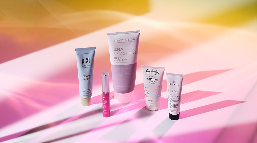 Unwrapping  your new OK! Beauty Box, the Double Duty Beauty Edit worth over £100