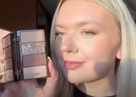 Four easy eyeshadow looks using one palette
