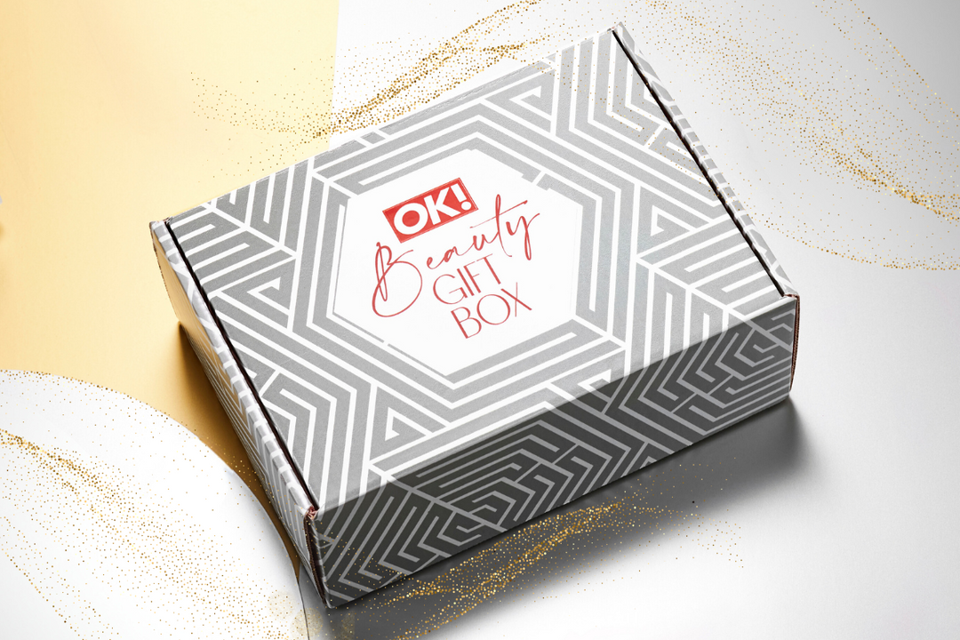 Here’s your exclusive sneak peek at the first six products in the limited edition OK! Christmas Beauty Gift Box