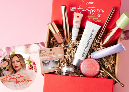 Get the OK! Beauty Box by Hannah Martin, with over £255 of her favourite products for just £60