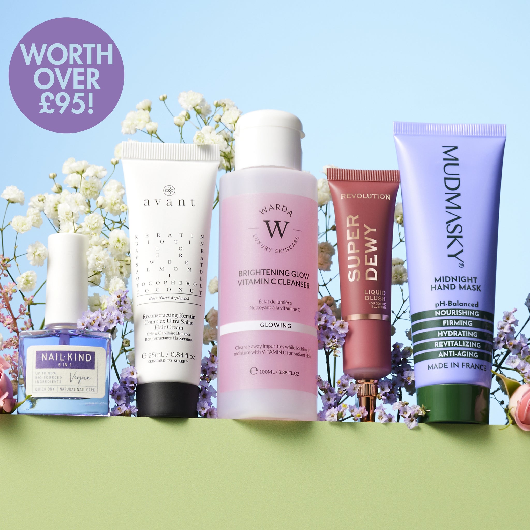 The Nourish and Flourish Edit (worth over £95)