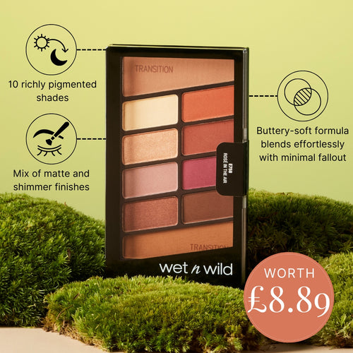 Wet n Wild Color Icon 10 Pan Palette Rosé in the Air