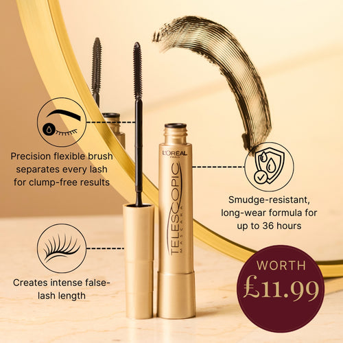 L’Oréal Paris Telescopic Mascara in the shade Black