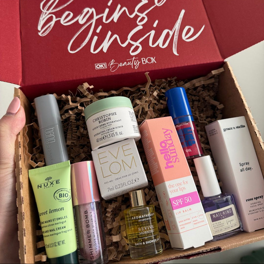 The Pout & Pamper Edit Worth Over £105 | OK! Beauty Box