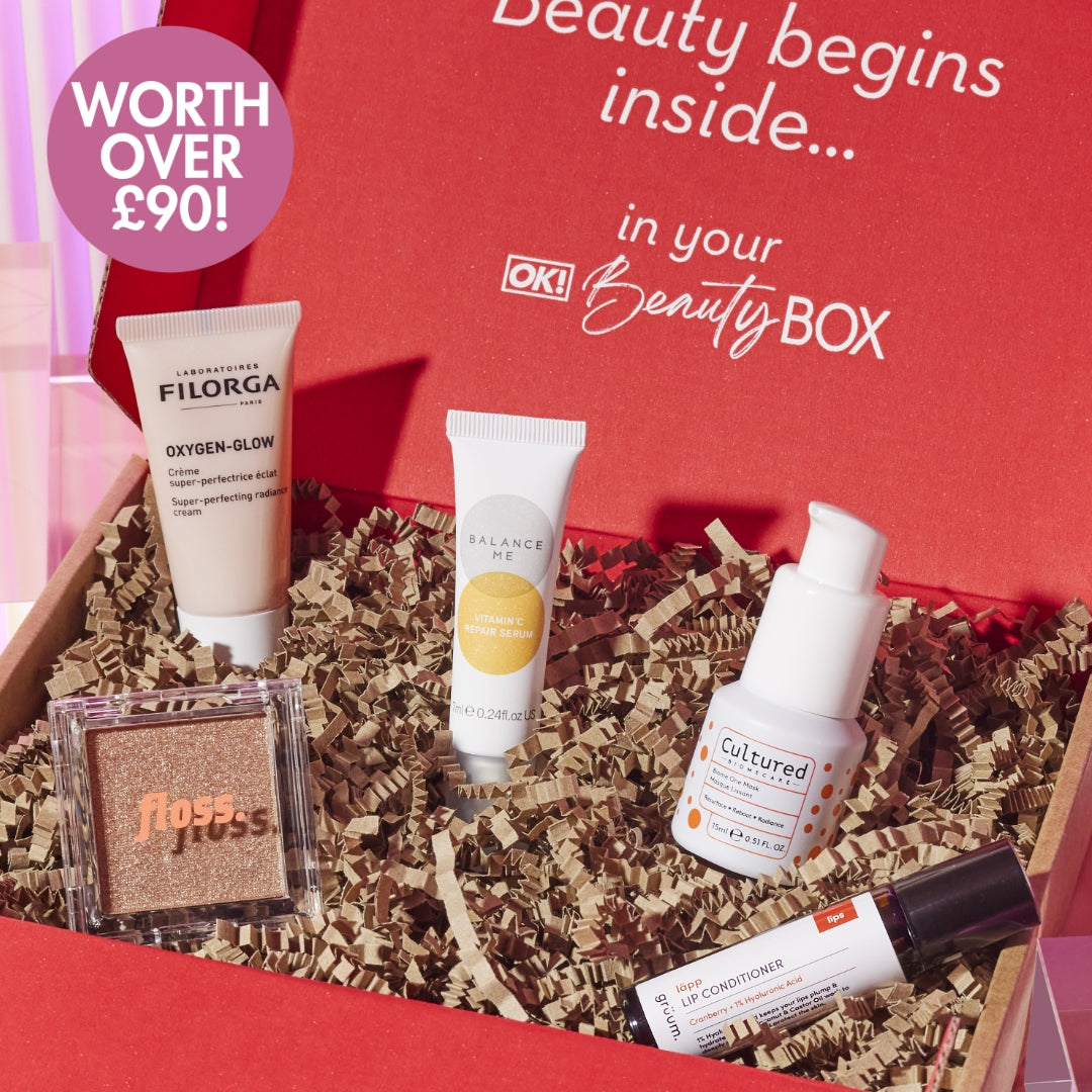 Join our monthly OK! Beauty Box subscription today