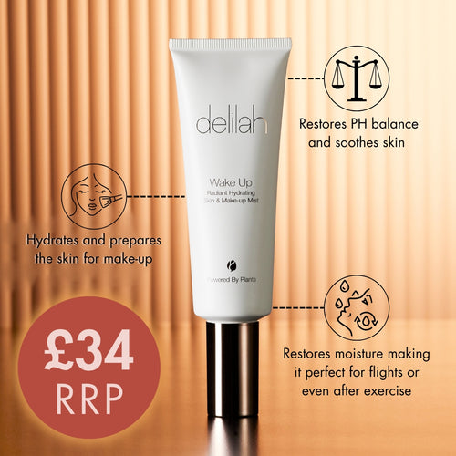 Delilah Wake Up Radiant Hydrating Skin and Make-up Mist