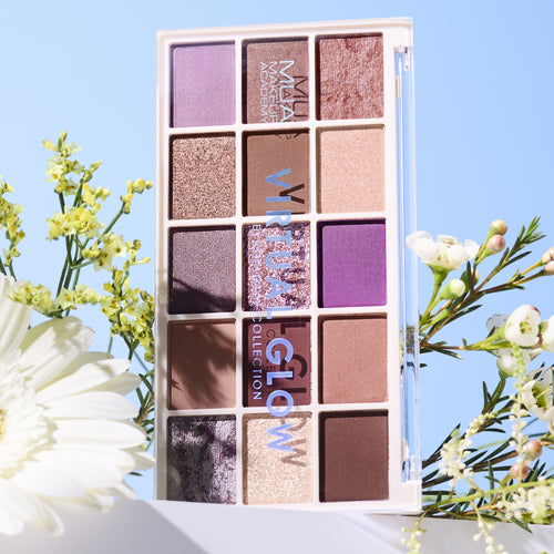 MUA Makeup Academy Virtual Glow 15 shade Eyeshadow Palette