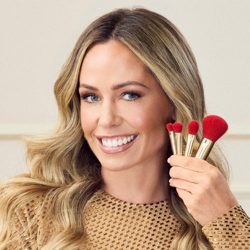 Spectrum Very Cherry 4 Piece Mini On-The-Go Brush Set