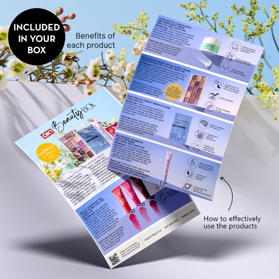 Confidence In Bloom Edit (worth over £80)