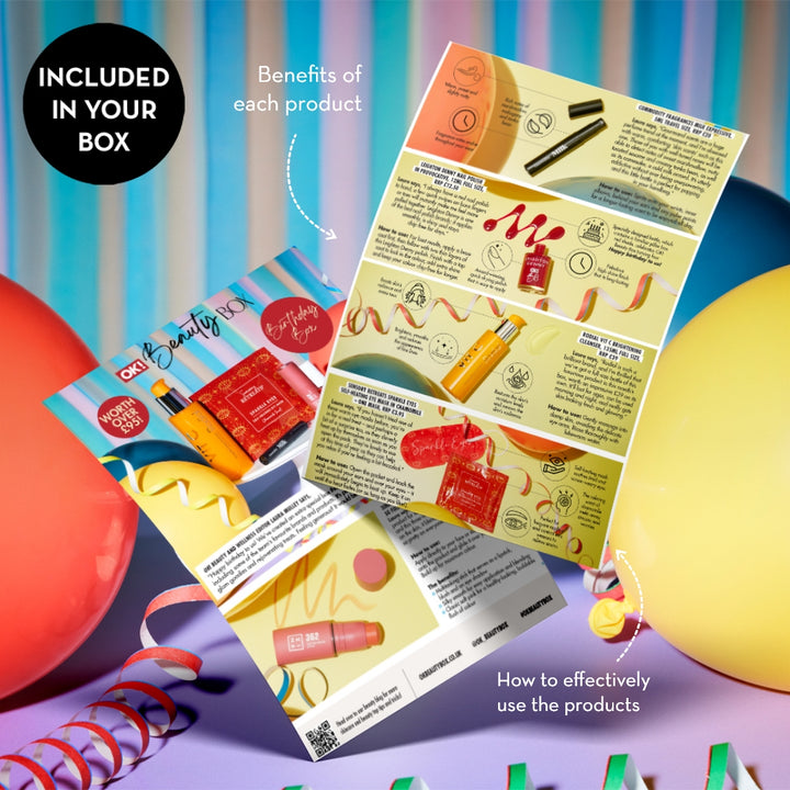 The Birthday Box worth over £95 - Replacement