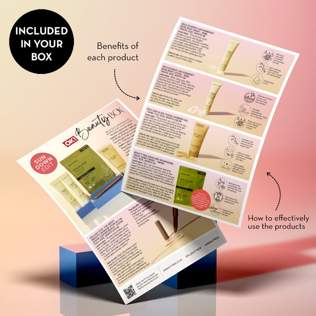 The Sun Down Edit worth over £90