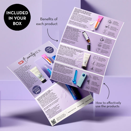 OK! beauty Box cheat sheet