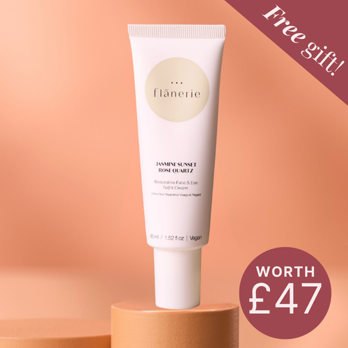 Free Welcome Gift | Flanerie Skincare Restorative Face & Eye Night Cream 