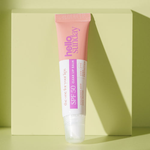 Hello Sunday The One For Your Lips SPF50 Clear Lip Balm