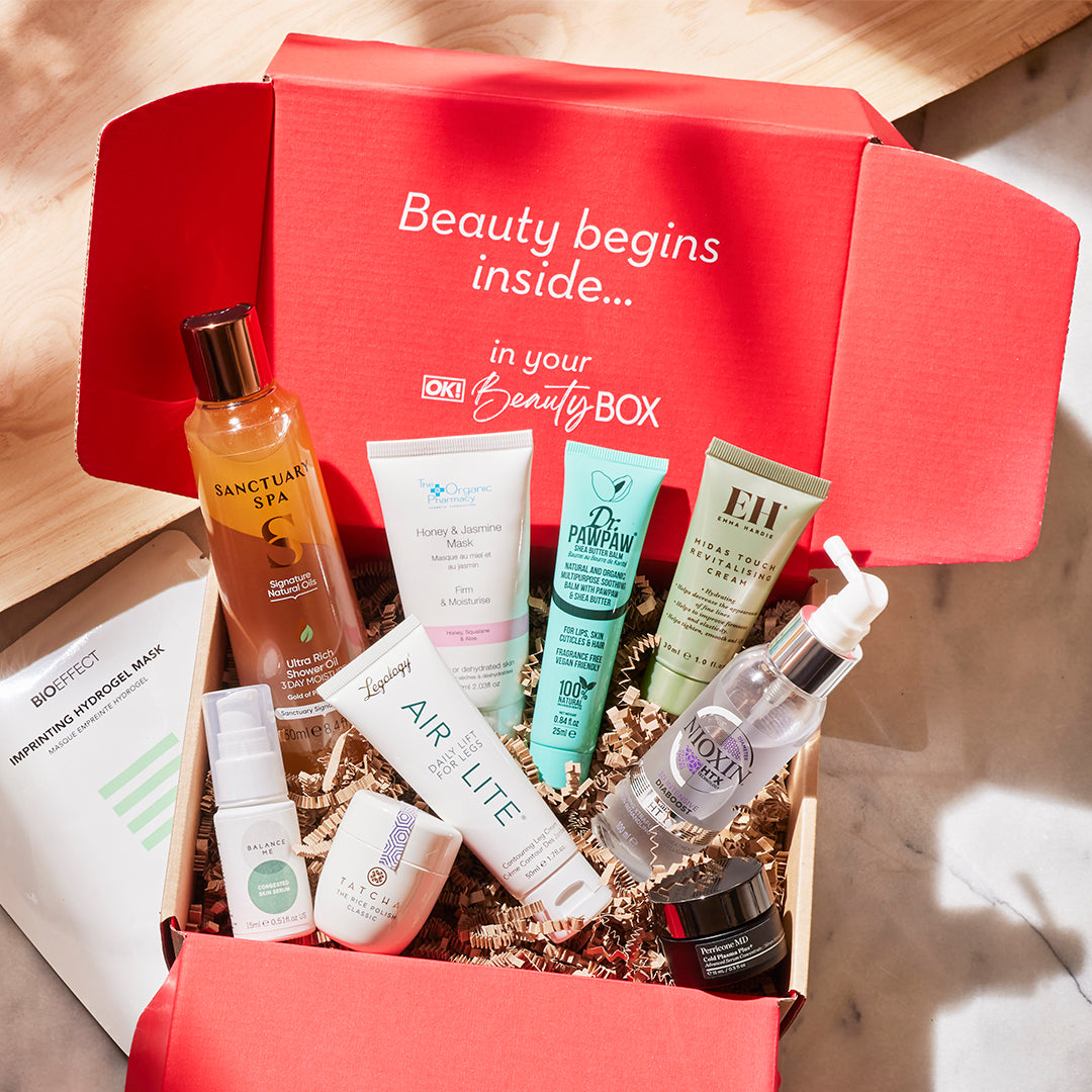 The Limited Edition OK! Beauty Box by Lisa Snowdon (worth over £300)