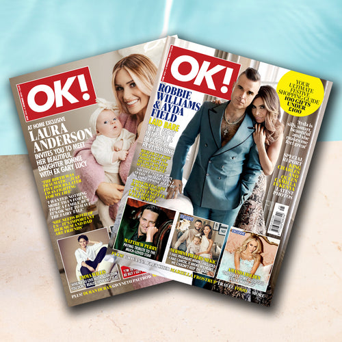 Enjoy 2 free copies of OK! Magazine