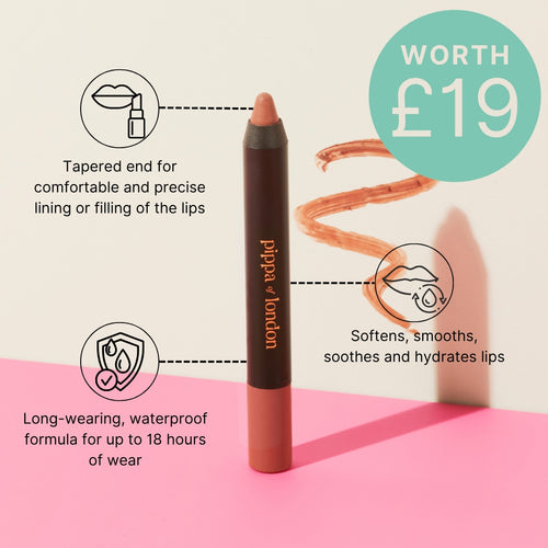 Pippa of London Supermatte Lipstick in the shade 404 Scala