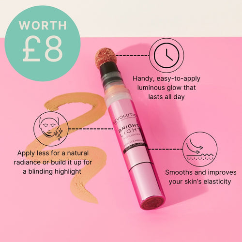 Makeup Revolution Bright Light Highlighter in the shade Radiance Bronze