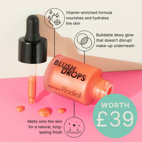 Rodial Blush Drops in the shade Apricot Sorbet