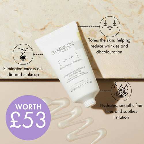 Symbiosis London [White Peony + Peelmoist] Enlightening and Exfoliating Cleansing Gel