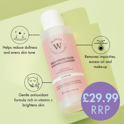 Warda Luxury Skincare Brightening Glow Vitamin C Cleanser