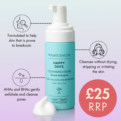 Wild Science Lab Happy Days Cleansing Foam
