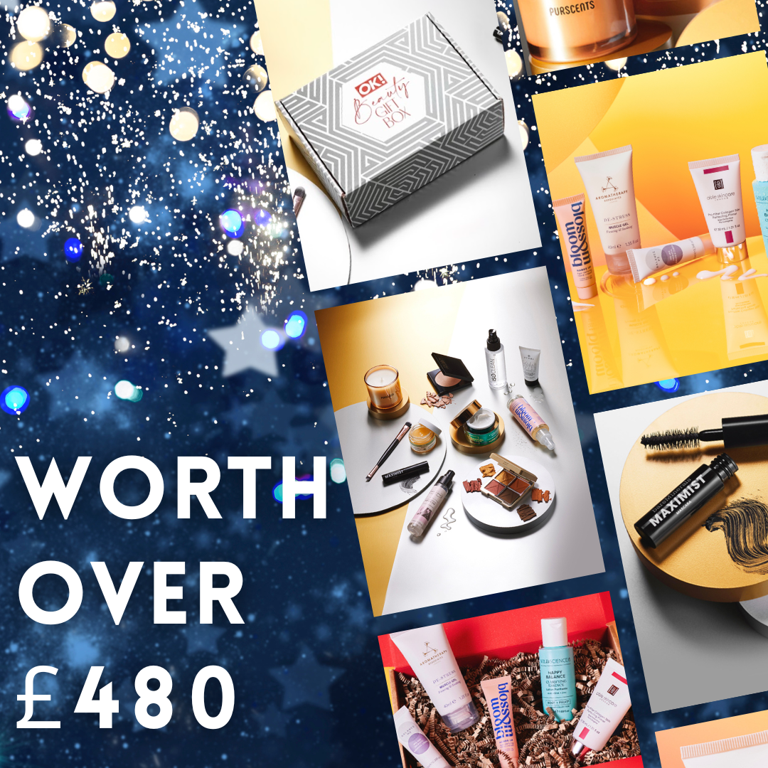Christmas Beauty Gift Box & the Happiness Edit Beauty Bundle (worth over £480)